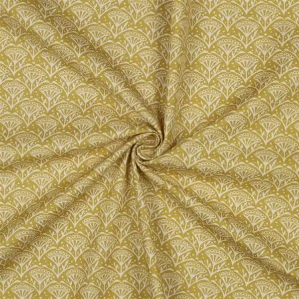 Sale Canvas Blumenfächer – limette