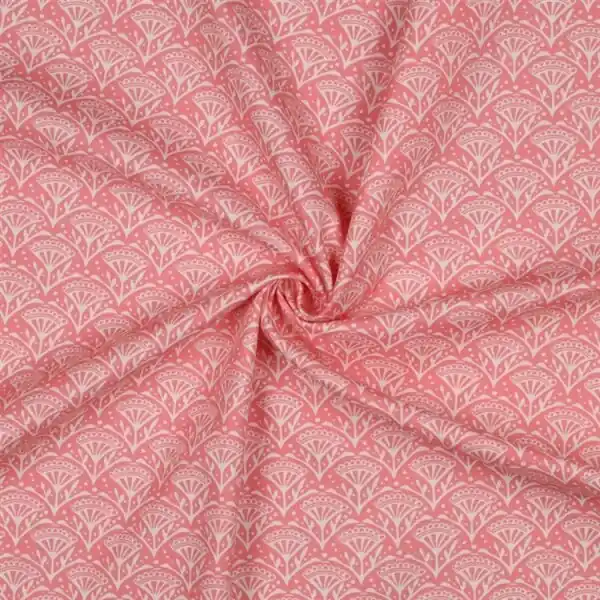 Canvas Blumenfächer – rosa Knallerangebot