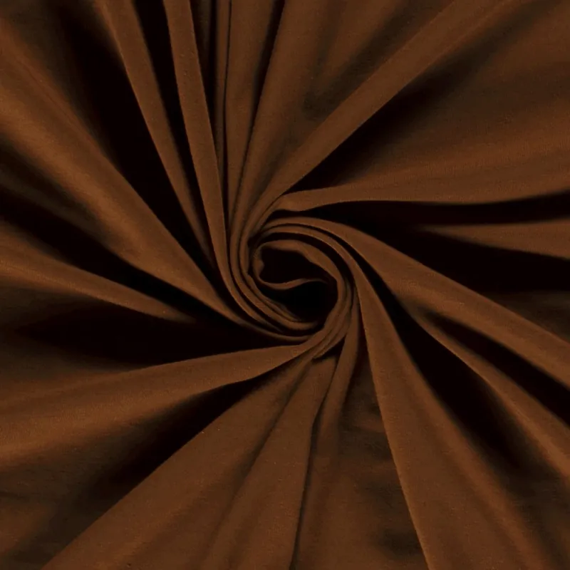 Abverkauf Jersey uni braun