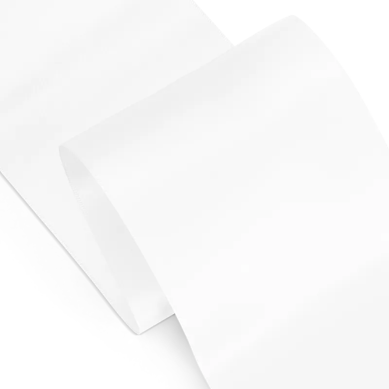 Top-Seller Satinband 100 mm weiß 5 m