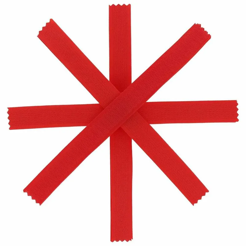 Klettband rot 20mm (Stück 20cm) Highlight